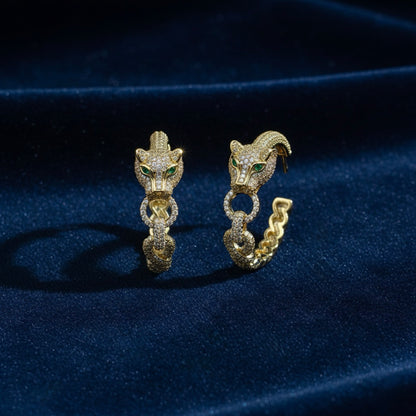 Golden Claw Küpe | Premium