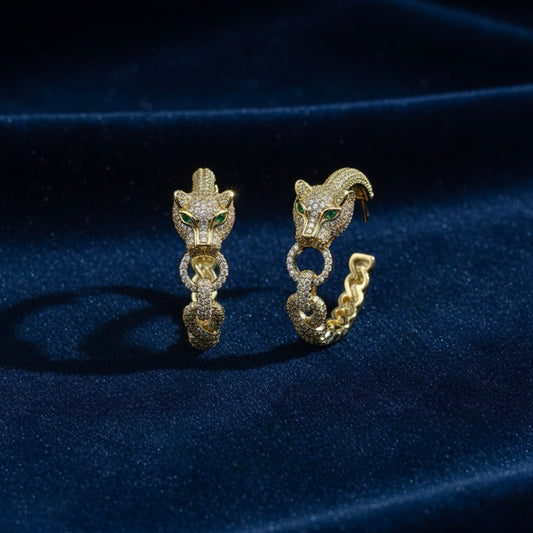 Golden Claw Küpe | Premium