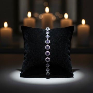 Mor Prenses Bileklik | 14k Xuping