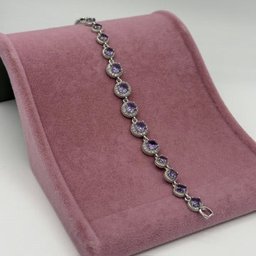Mor Prenses Bileklik | 14k Xuping
