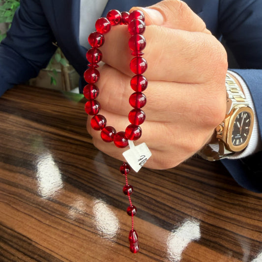Damla Kehribar Tesbih