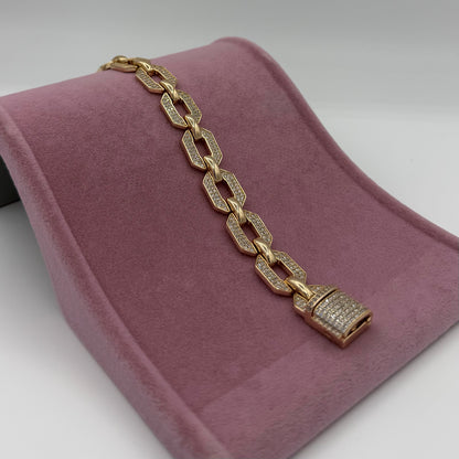 Kilit Bileklik Rose Gold