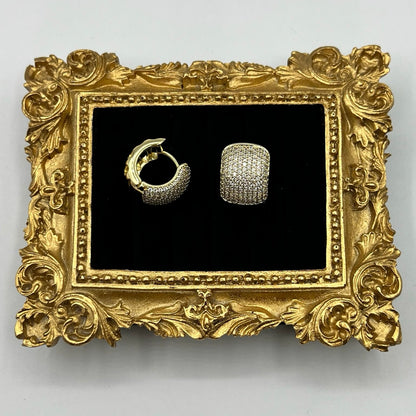 Taşlı Bombe Küpe