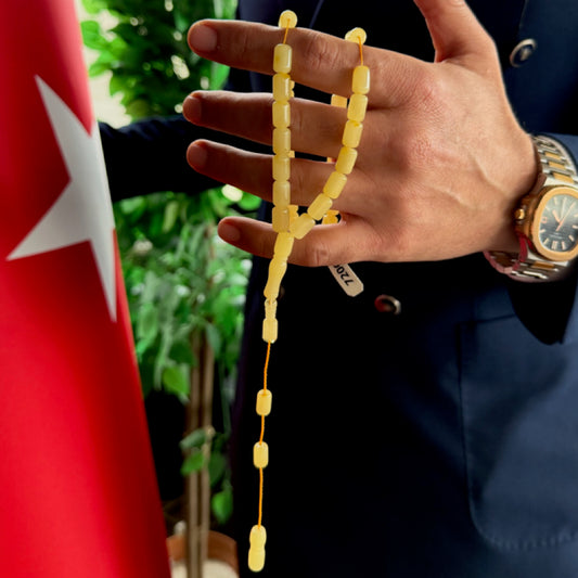 Damla Kehribar Tesbih